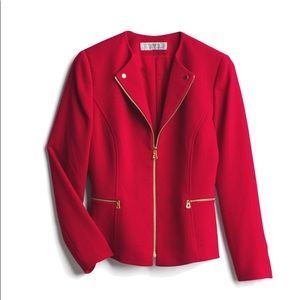 Red Tahari Blazer Size 2
